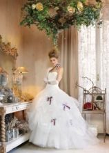 Vestito da sposa con fiocchi - Collezione La Magia del matrimonio d'inverno