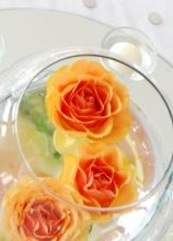 Centro-tavola tema floreale rose
