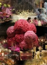 Decorazioni floreali per i tavoli di nozze