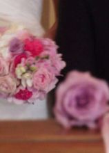 Bouquet per la sposa di rose