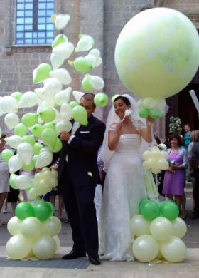 Palloncini verdi per il matrimonio - Martin Party