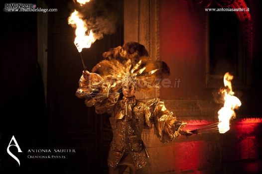 Spettacolo di danza durante il ricevimento di matrimonio