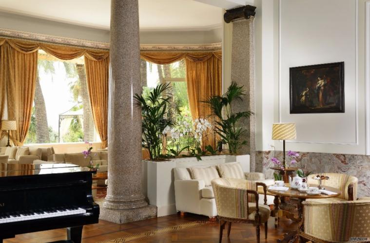 Royal Hotel Sanremo - La hall e il piano bar