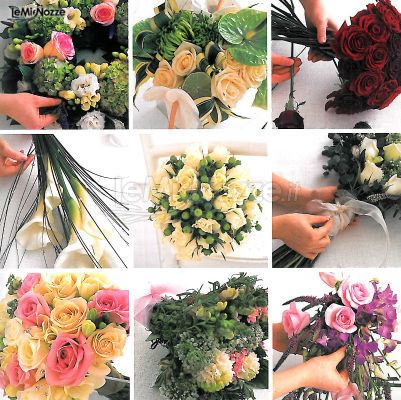 Tipologie differenti di bouquet da sposa