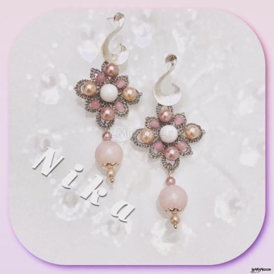 Nika Jewels - Fiore perle acqua dolce