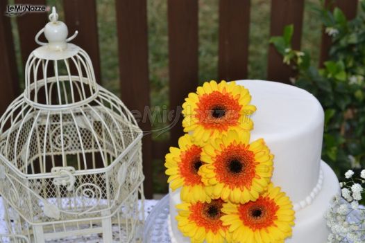 Wedding Cake tema girasoli
