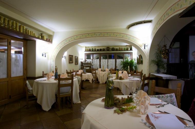 Interno della trattoria a Gorizia