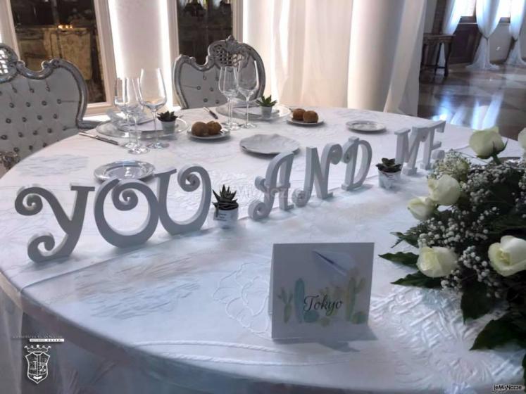 Grand Hotel Vigna Nocelli Ricevimenti -  Tavolo degli sposi