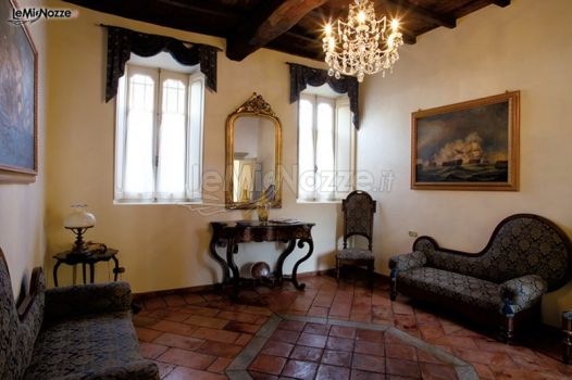 Sala di Palazzo Brielli Castiglione per le nozze