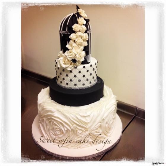 Wedding Cake bianca e nera