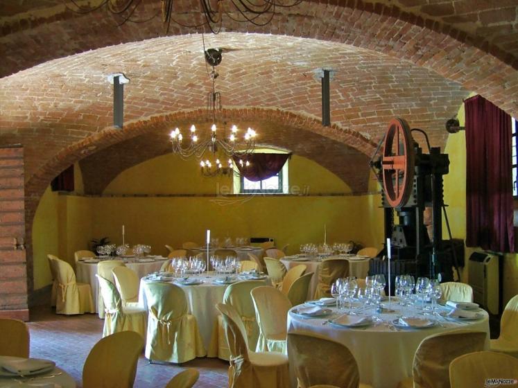 Villa Sanquirico - Il Salone del Torchio: banchetto di nozze