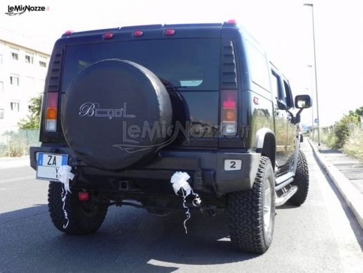 Hummer h2 per gli sposi