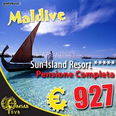 Resort esclusivo per la luna di miele alle Maldive