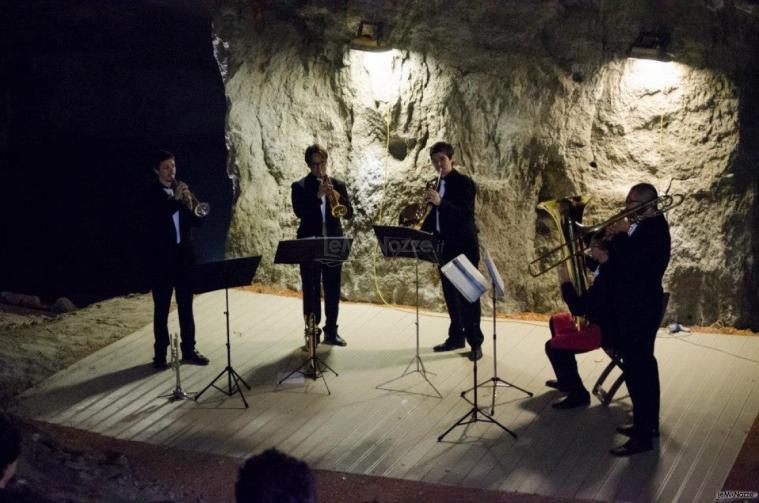 Concerto nella suggestiva Cava Marana di Brisighella - Romagna Brass