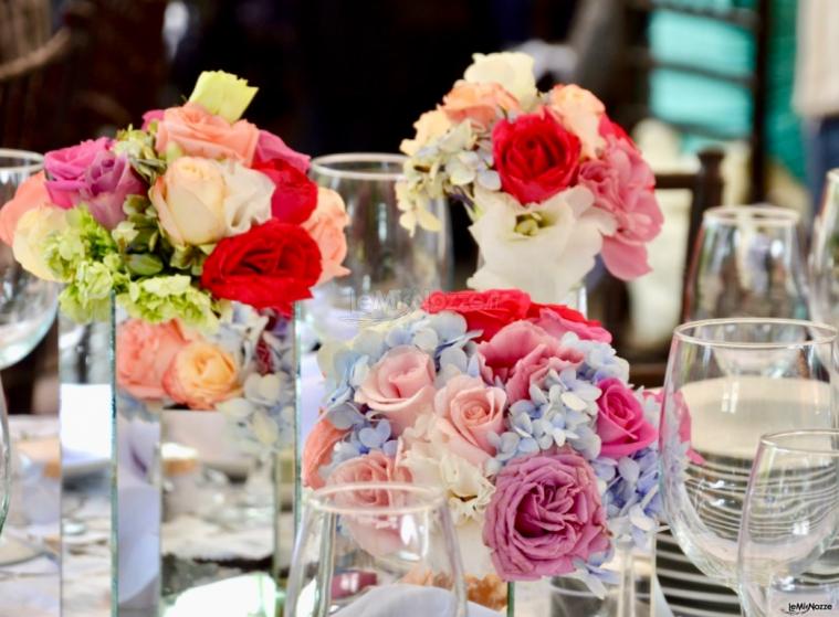Be Wedding Event - Centro Tavola Flowers & Mirror