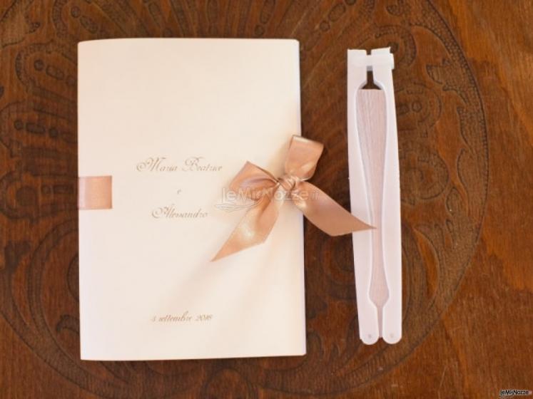 Stefania Mazzoleni Wedding Planner - Libretto per cerimonia