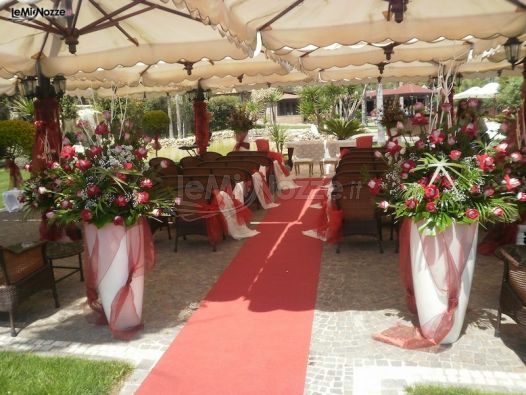 Celebrazione delle nozze a Tenuta Astroni (Napoli)