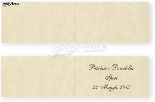 Biglietti per confetti e bomboniere di nozze di PrintWizArt a Catania