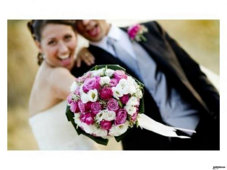 Bouquet sposa colorato