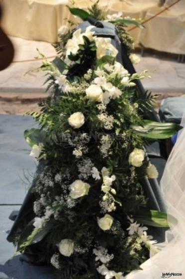 Fiorilandia - Addobbi floreali - Composizione di fiori per la cerimonia di matrimonio