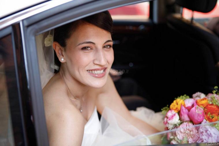 Sposa in macchina
