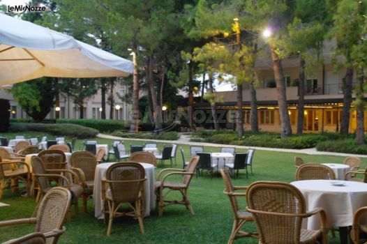Ricevimento di matrimonio in giardino - Villa Maria Hotel & Spa