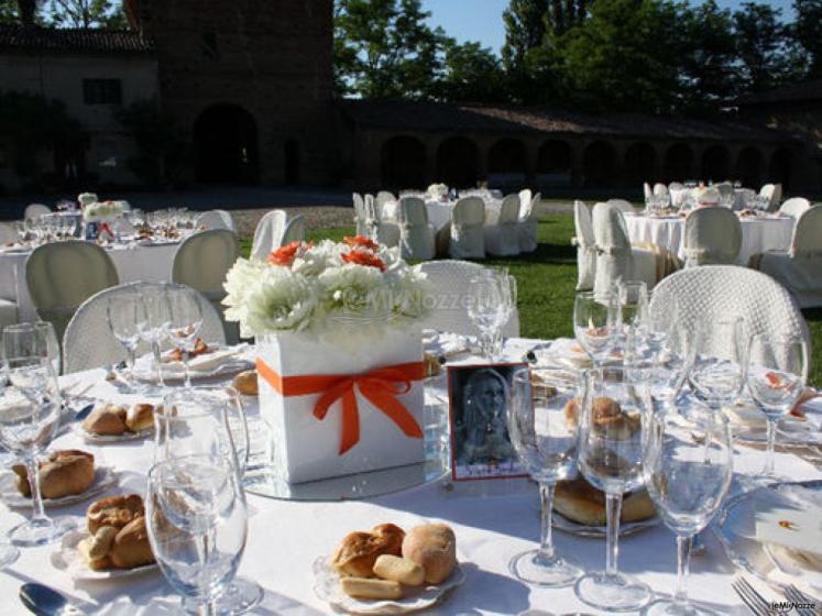 Palazzo Ducale - Allestimenti dei tavoli di nozze