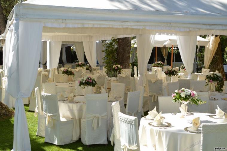 Villa Maria - Allestimento white per il matrimonio