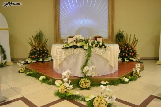 Il Tempio di Giove - Il tavolo degli sposi