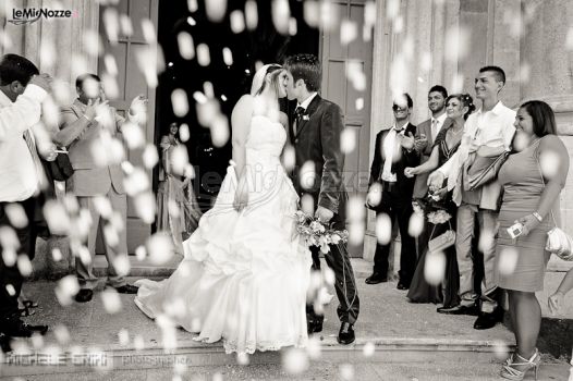 Lancio del riso di Michele Crimi, fotografo matrimonio a Catania