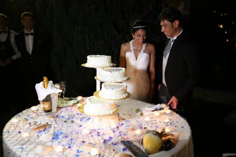 Wedding al mare - Taglio della torta