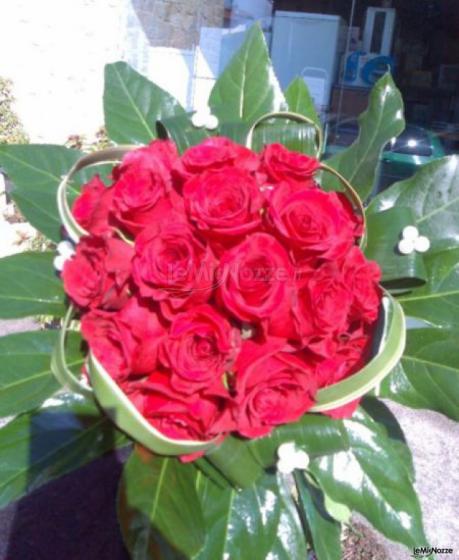 Bouquet rose rosse