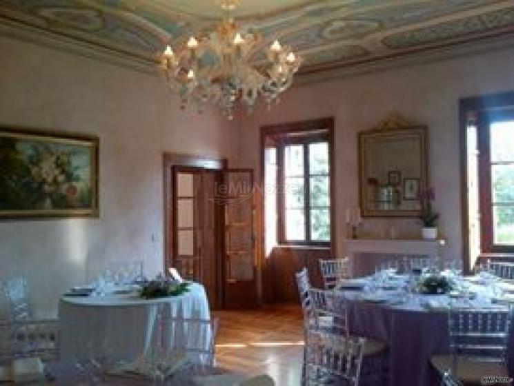 Villa Vanzetti - Il tavolo degli sposi e dei parenti