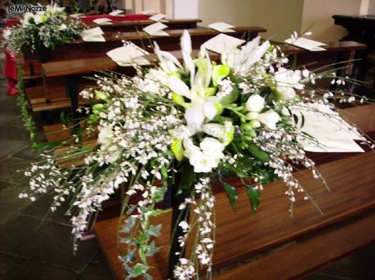Bouquet decorativo chiesa