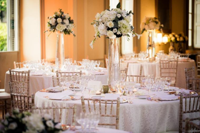 Allestimento matrimonio in Villa - Wedding Planner Torino