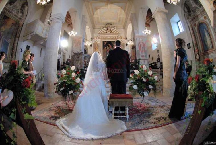 Sposi sull'altare