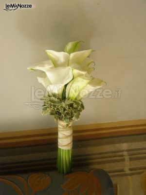 Bouquet di calle per la sposa - Bottega dei Fiori
