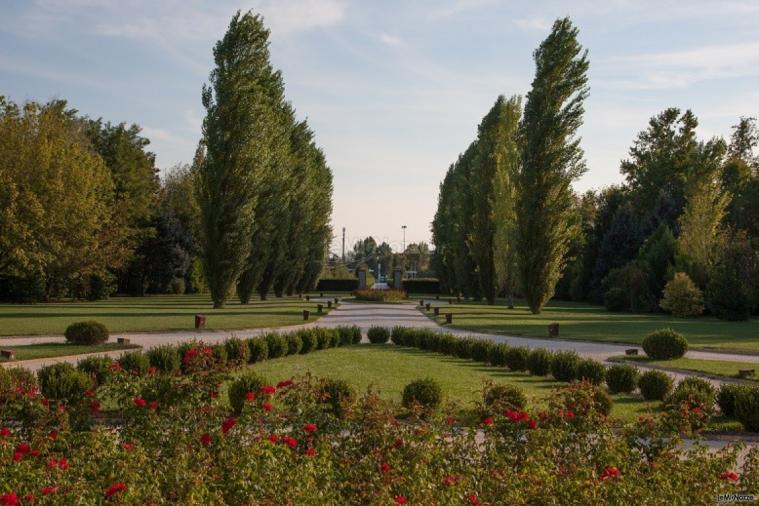 Villa Grazia Cattania - L'ingresso del parco della Villa