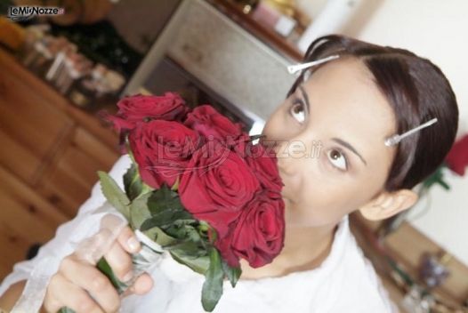 Foto del bouquet per la sposa