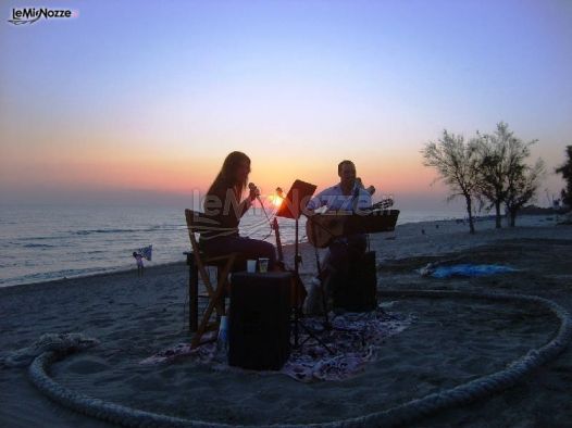 Musica in spiaggia