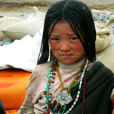 Ragazza del Tibet