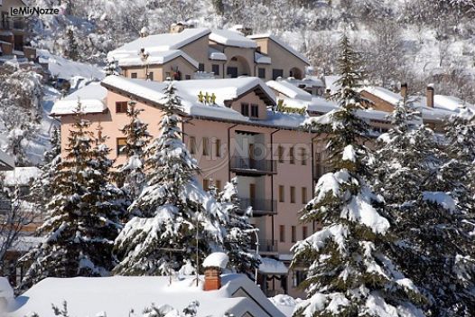 Location per un matrimonio invernale - Hotel Miramonti a Scanno L'Aquila