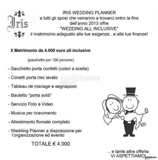 Promozione Wedding Day - Iris Wedding Planner