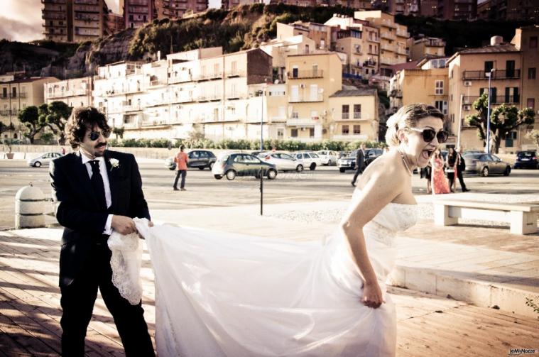 Fotografi di Matrimoni - Gli sposi in città