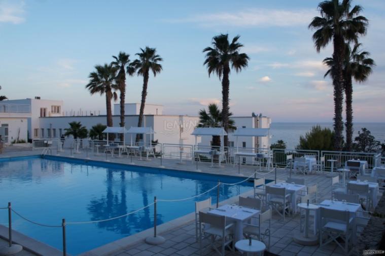Grand Hotel Riviera - Vista panoramica della piscina