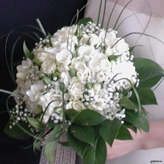 Bouquet sposa in bianco