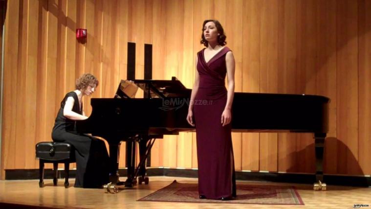 Sara soprano lirico - L'accompagnamento con il pianoforte