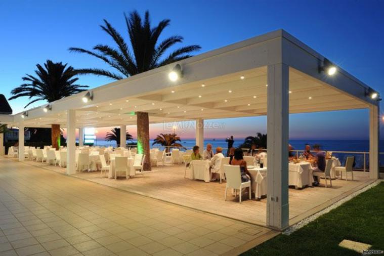 Terrazza vista mare per il matrimonio