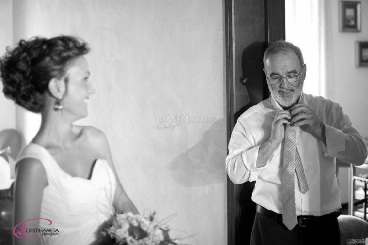Matrimonio Lecco sposa con papà - Cristina Meta Photography