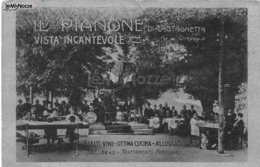 Ristorante Il Pianone di Castagneta - Matrimoni a Bergamo